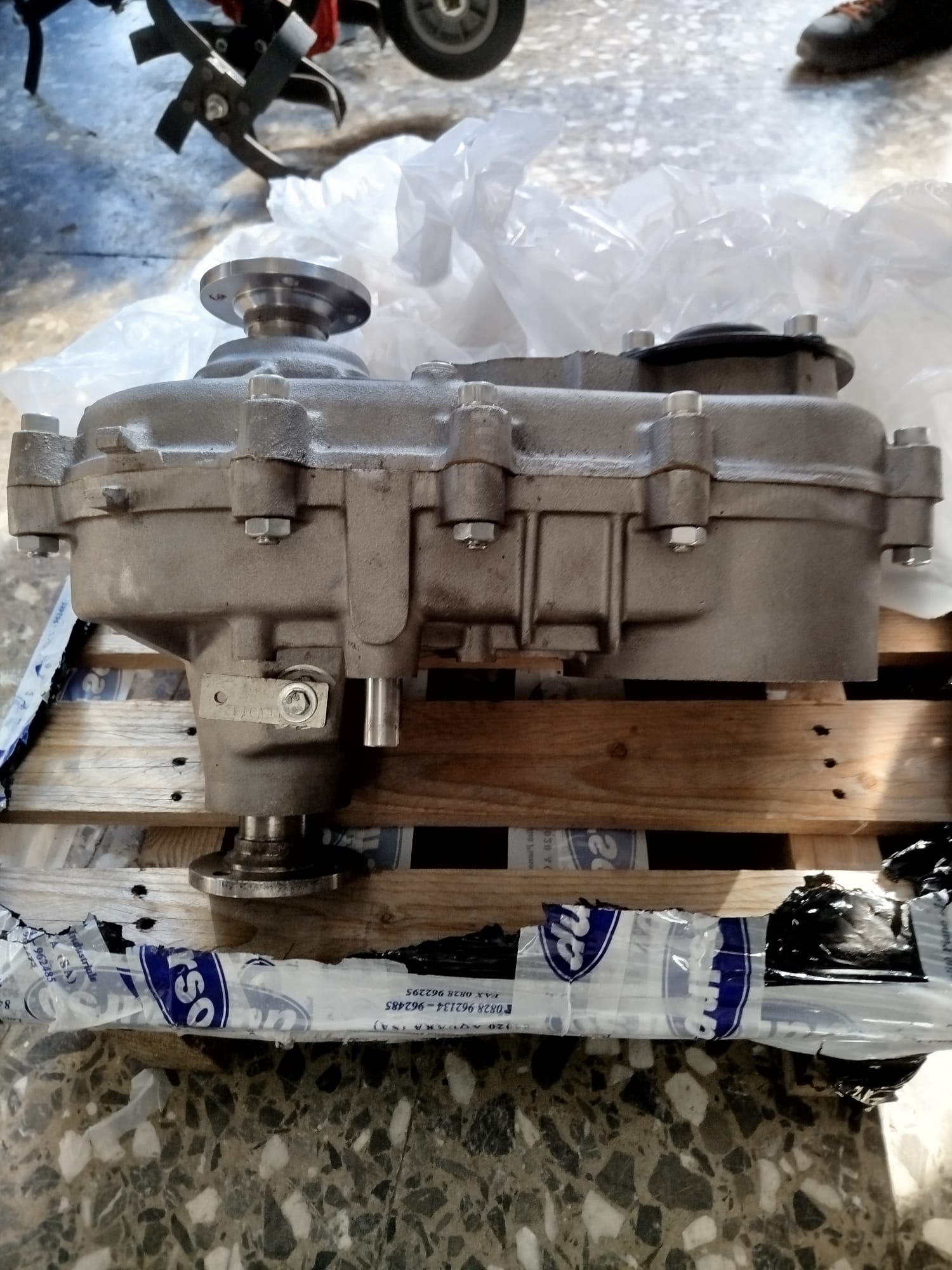 RIDUTTORE REDY GREEN RAPP.2,4 (ALBERO CAVO GROSSO) PER DURSO UFO 200