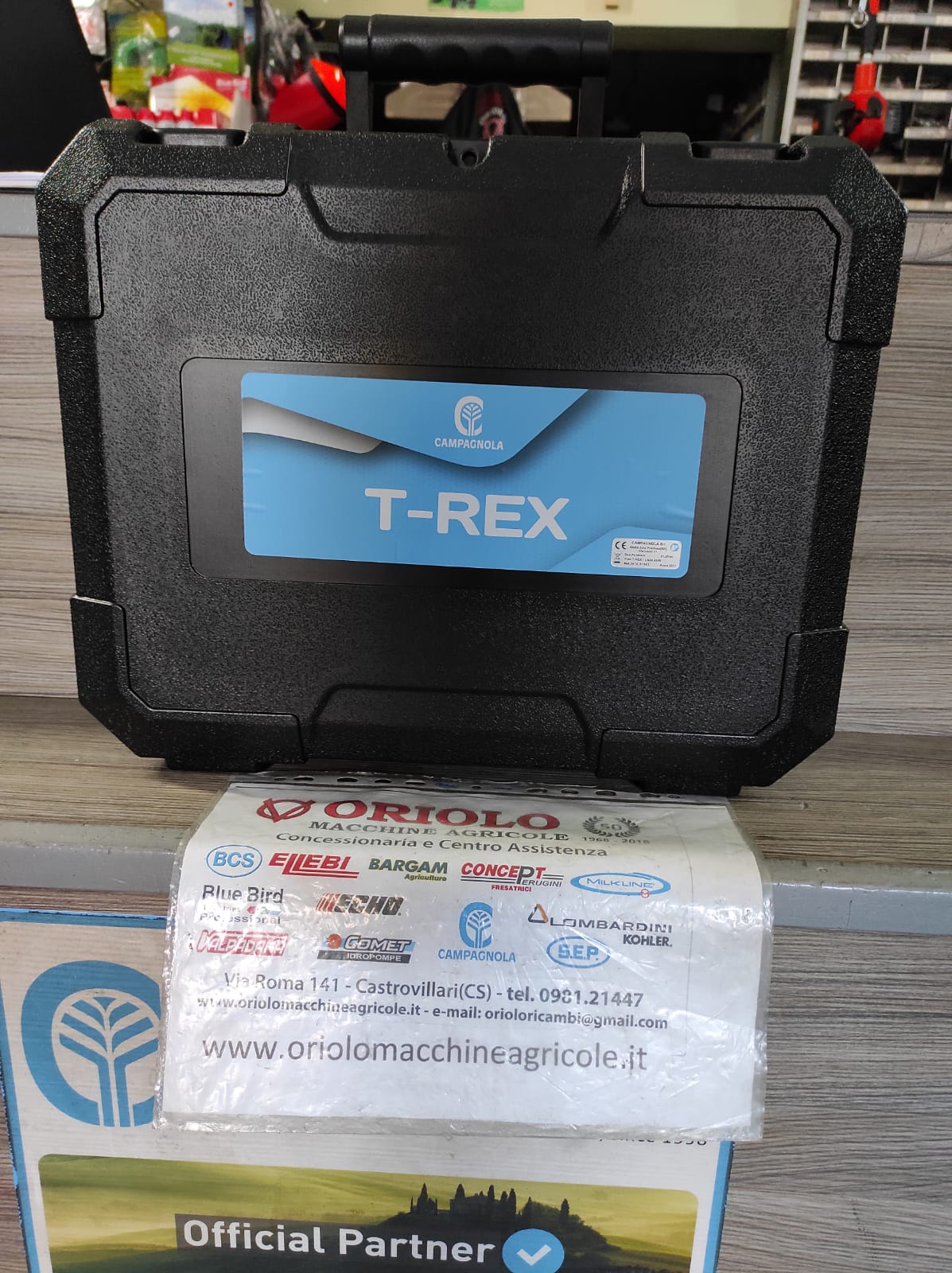 VALIGETTA PER POTATORE ELETTRICO T-REX