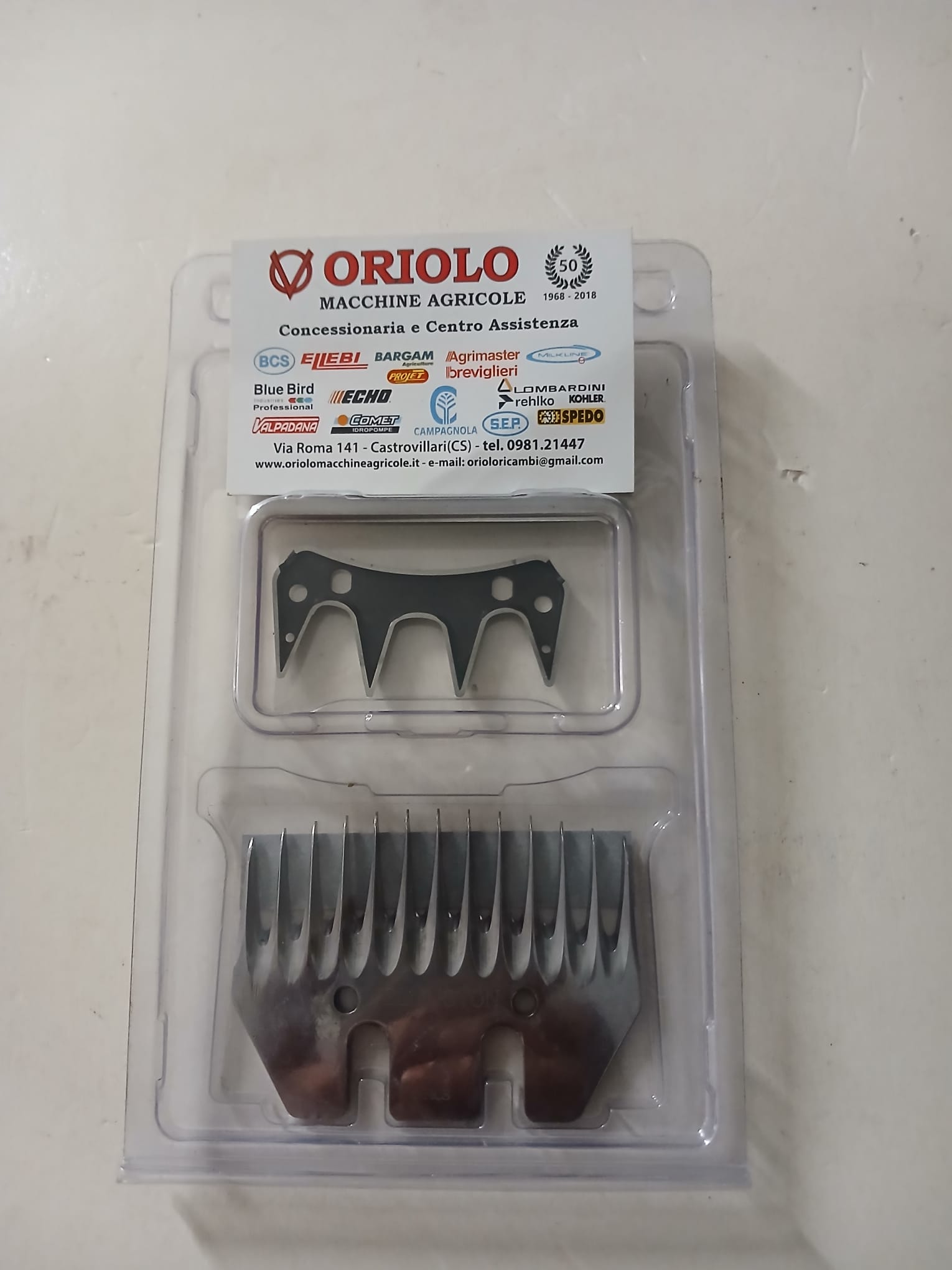 KIT PETTINE A/5 PER TOSATRICE PROFI