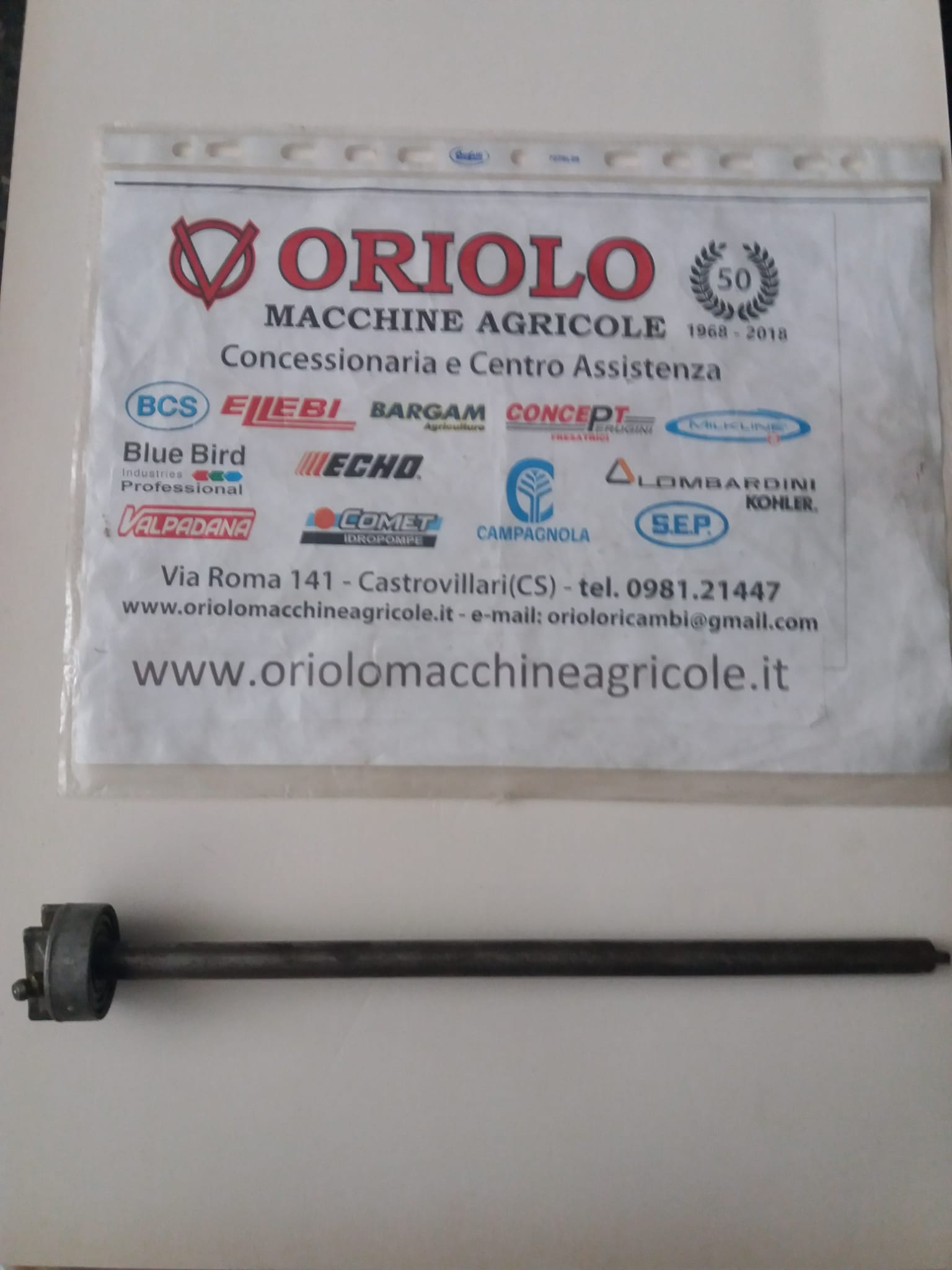 ASTA DISINNESTO FRIZIONE SEP/BEDOGNI/OLIMPIA