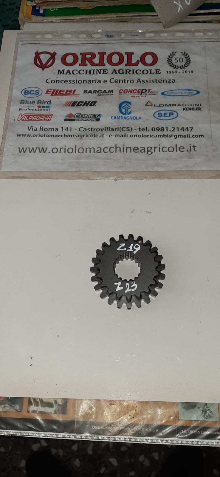 INGRANAGGIO DOPPIO