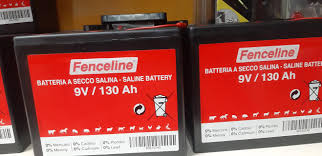 BATTERIA SECCO 130AH 9 VOLT - Per recinto elettrico 