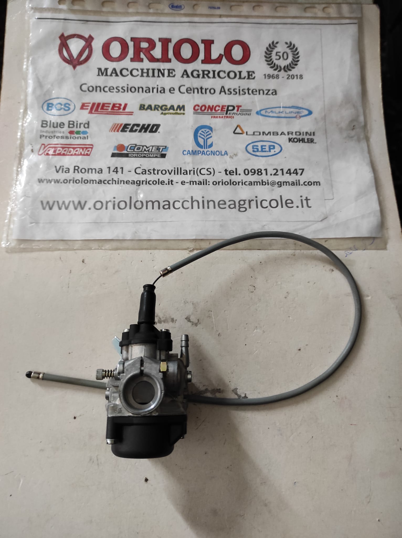 CARBURATORE DELL ORTO SHA 14/14