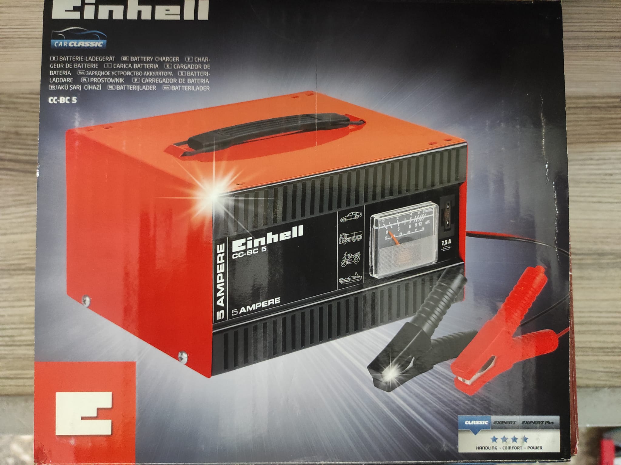 CARICABATTERIA EINHELL 12 V