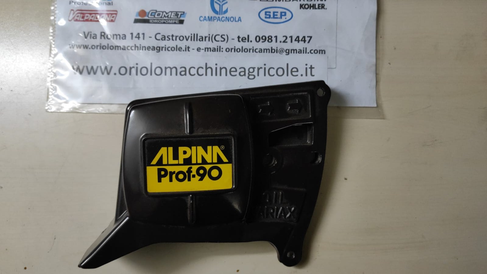 CARTER FRIZIONE NERO ALPINA A 90 Prof90 A 45
