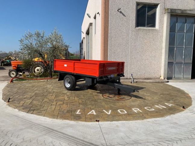 RIMORCHIO AGRICOLO 250X150 RIBALTABILE