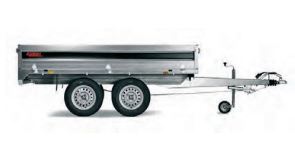 RIMORCHIO DOPPIO ASSE 20 Q.li 260x145x35