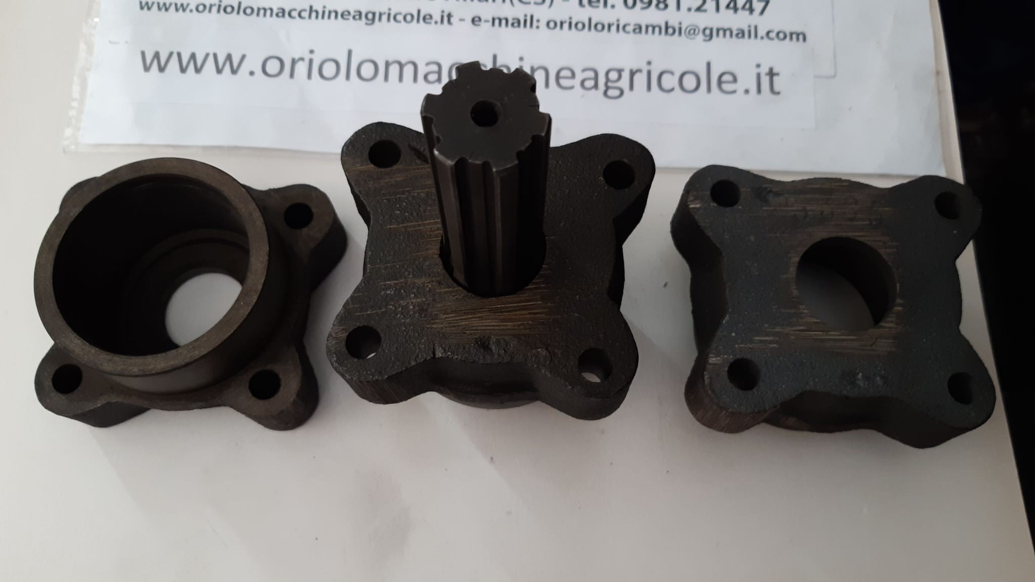 FLANGIA NUDA PER ALBERO PRESA DI FORZA Z6 21x25