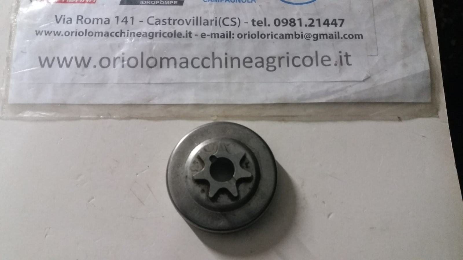 CAMPANA FRIZIONE ROCCHETTO Z=7