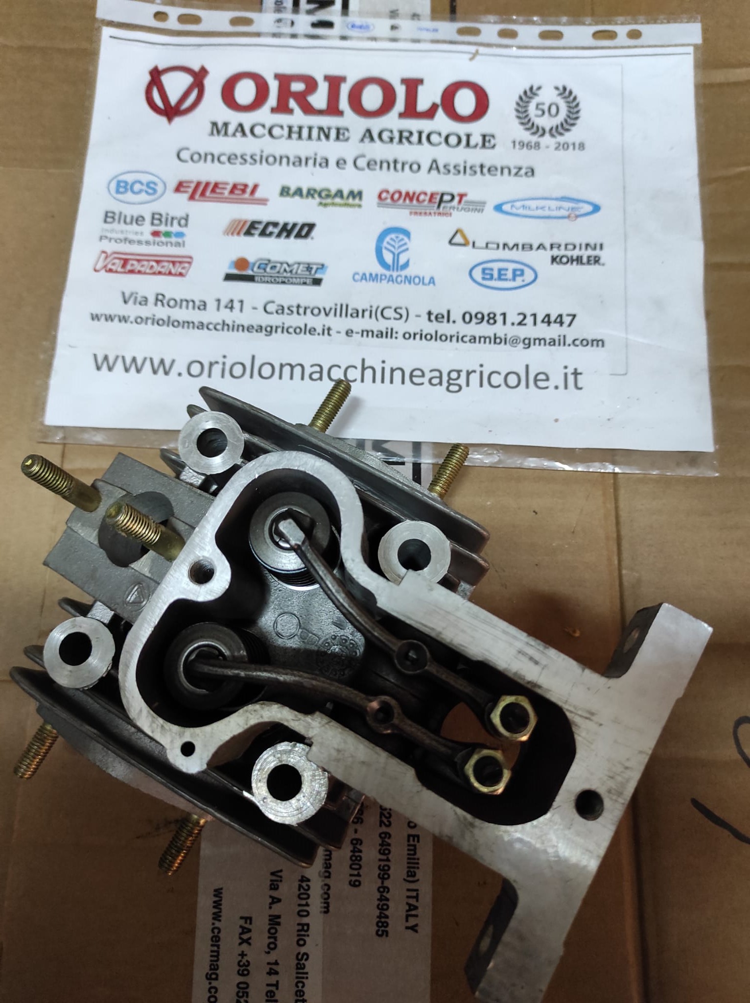 TESTATA PER MOTORE LOMBARDINI LDA 450/510