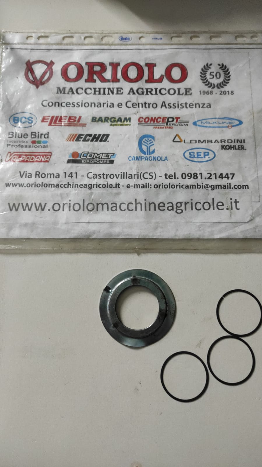 Boxonly 50 Guarnizioni Ad Anello In Gomma Nitrilica Con Diametro Esterno Di 5 Mm