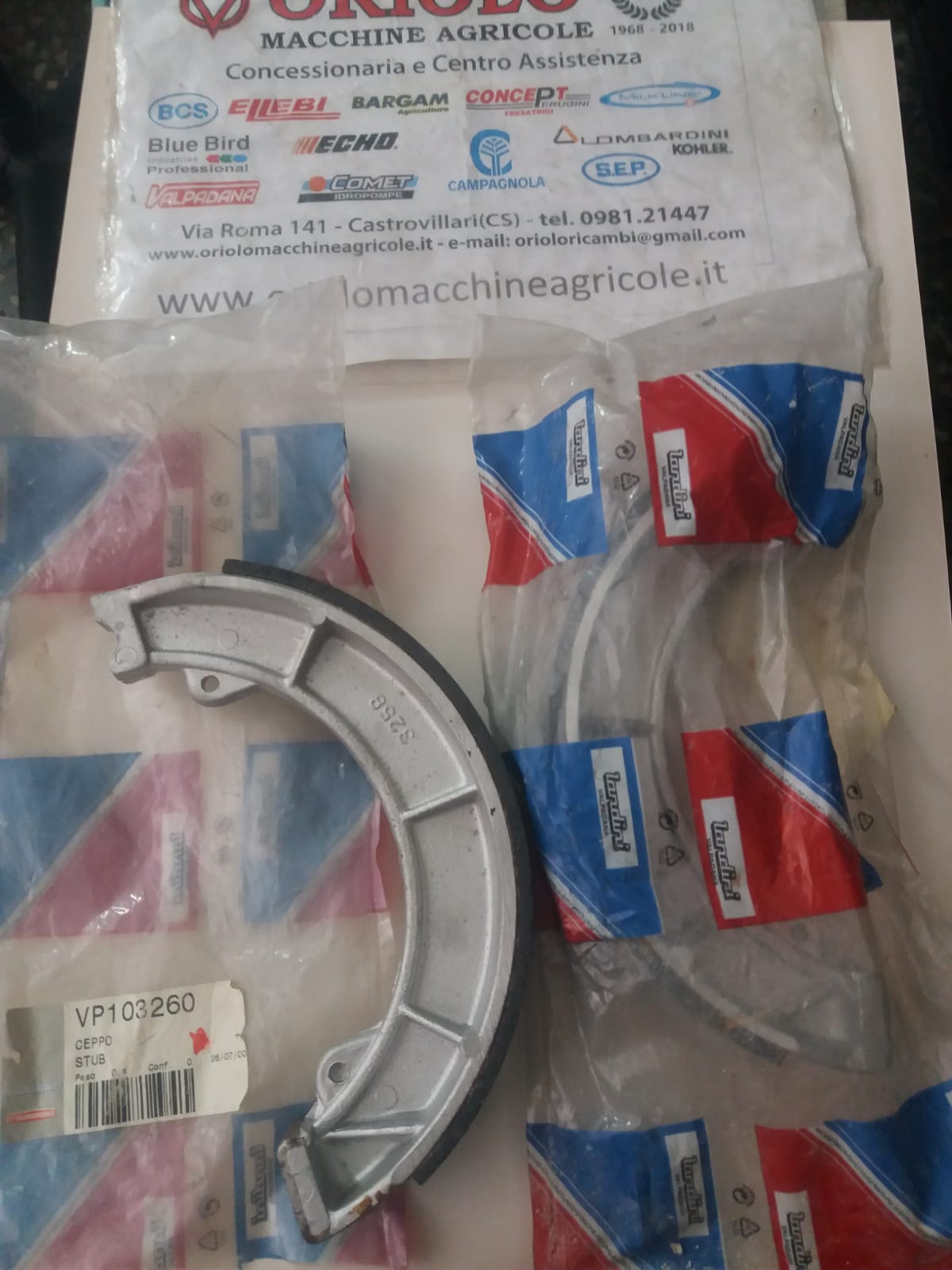 TRW MCS957 Ganascia e Accessorio Freno
