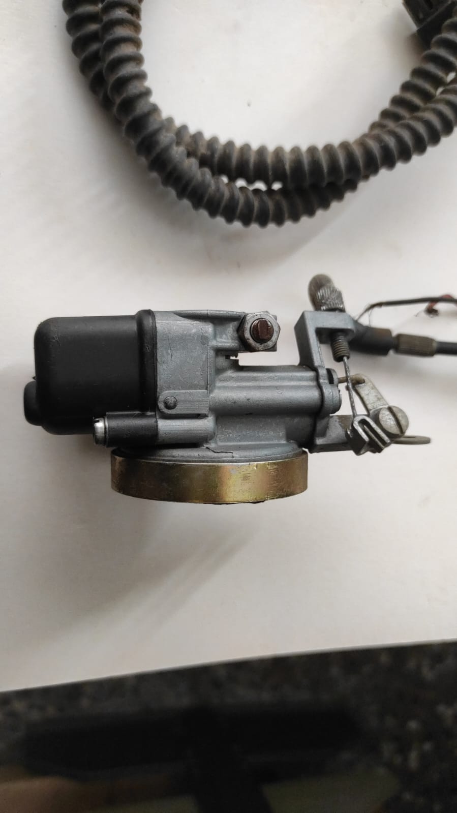 Carburador Dell'Orto SHA 14/12 L Para Ciclomotor 2T - Aire Manual Y Conexión Hembra - Recambio 01515