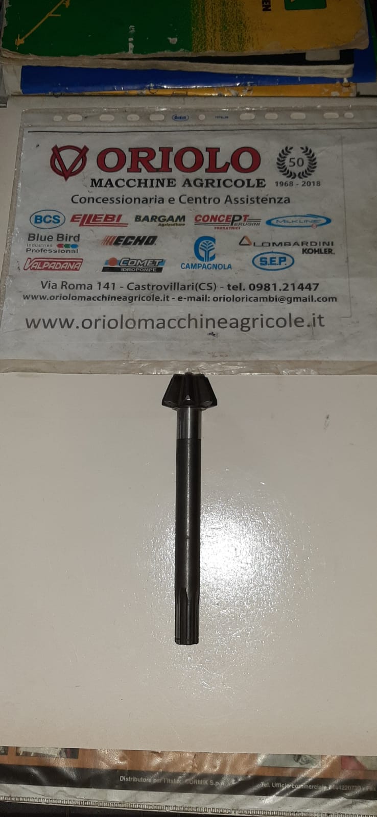 Kit Punta Naso Pignone Oregon 30853 Per Motosega - Passo 3/8 - Confezione Da 2 Pezzi