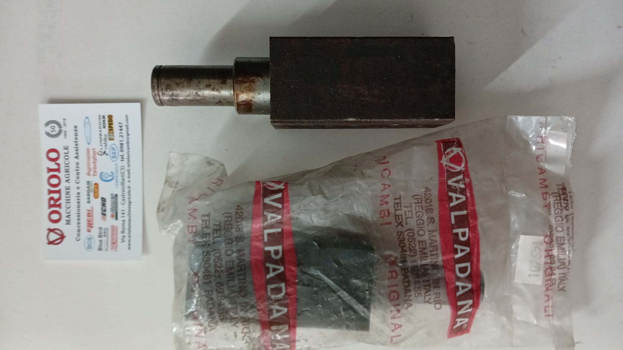 PERNO ANCORAGGIO PISTONE IDRAULICO