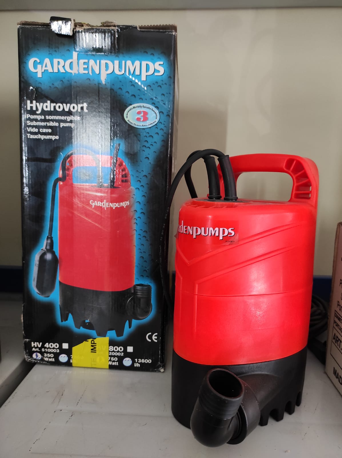 POMPA SOMMERGIBILE GARDENPUMPS