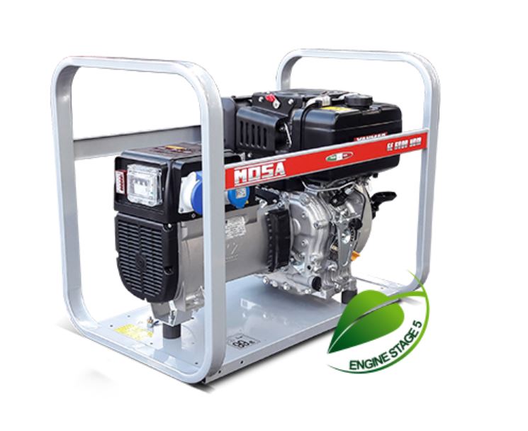 GRUPPO ELETTROGENO 5,1 kW A DIESEL